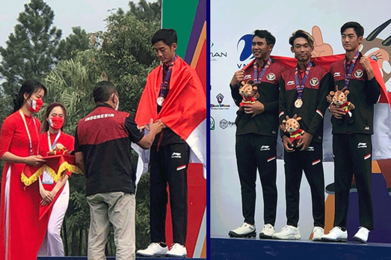 Sukses Timnas Golf Indonesia Merebut Medali di SEA Games XXXI Vietnam